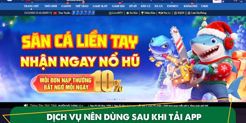 Các thao tác nên thực hiện sau khi tải app QH88 xong